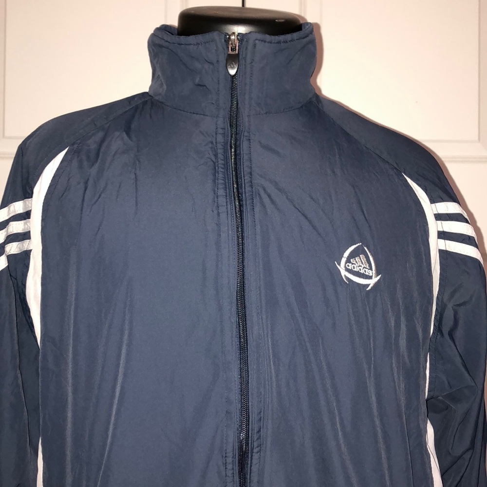 VINTAGE ADIDAS C-COOL MENS TRACK JACKET Sz. Medium